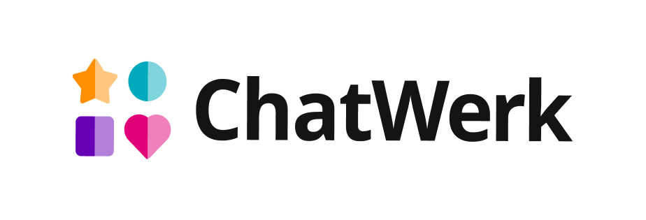 ChatWerk Schriftzug mit Icon